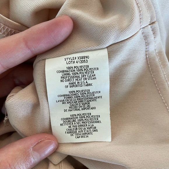 Xscape Pleated Mini Dress - Picture 7 of 7